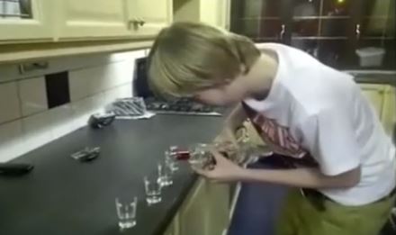 Drunk boys naked dare 