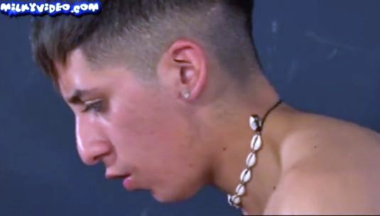 Skinny  boys bareback